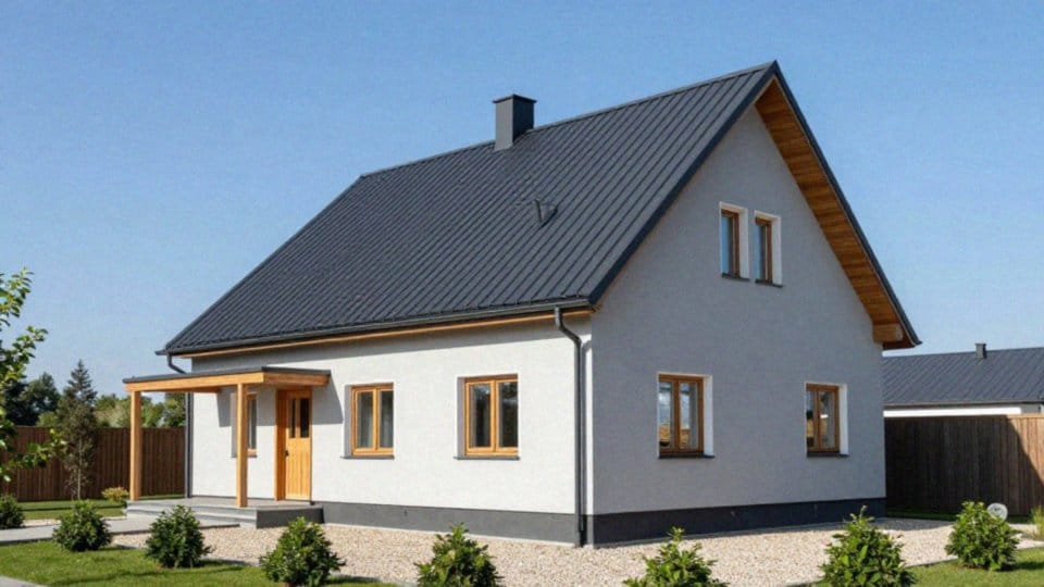 Jak stworzyć harmonię kolorystyczną z grafitowym dachem?