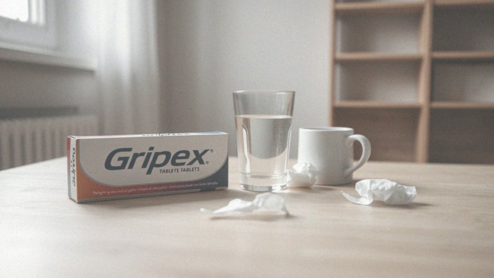 Jakie są ewentualne skutki uboczne Gripex?