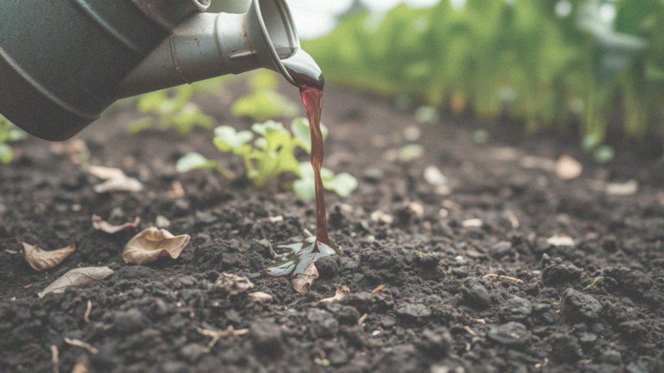 Jaki wpływ ma humus jako naturalny nawóz w płynie na glebę?