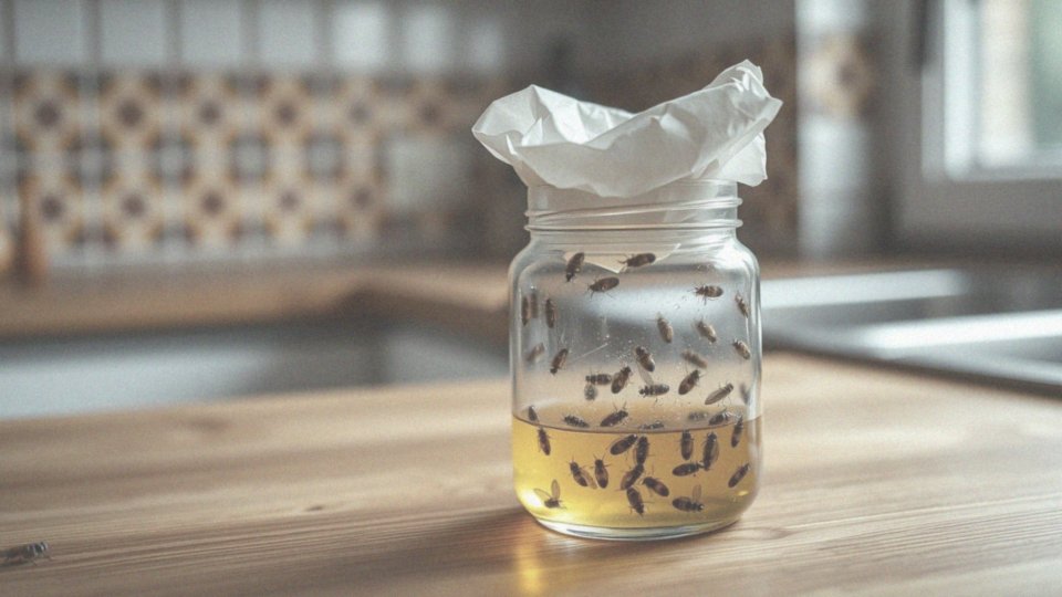 Jak ocet jabłkowy pomaga w zwalczaniu muszek owocówek?