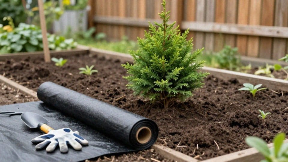 Jak przygotować podłoże pod tujami przed wysypaniem?