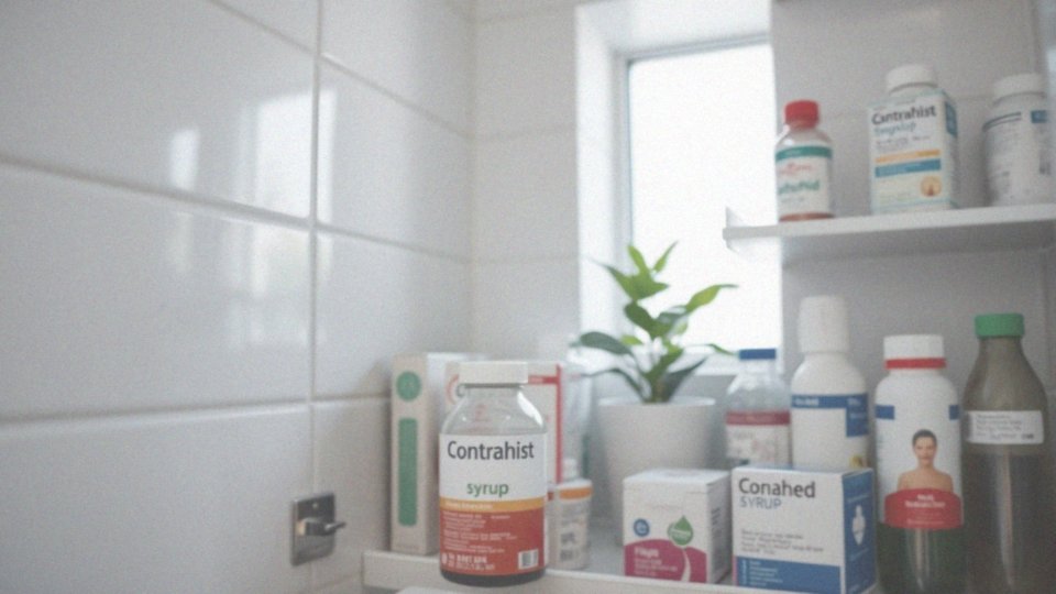 Jakie są wskazania do modyfikacji dawkowania syropu Contrahist?