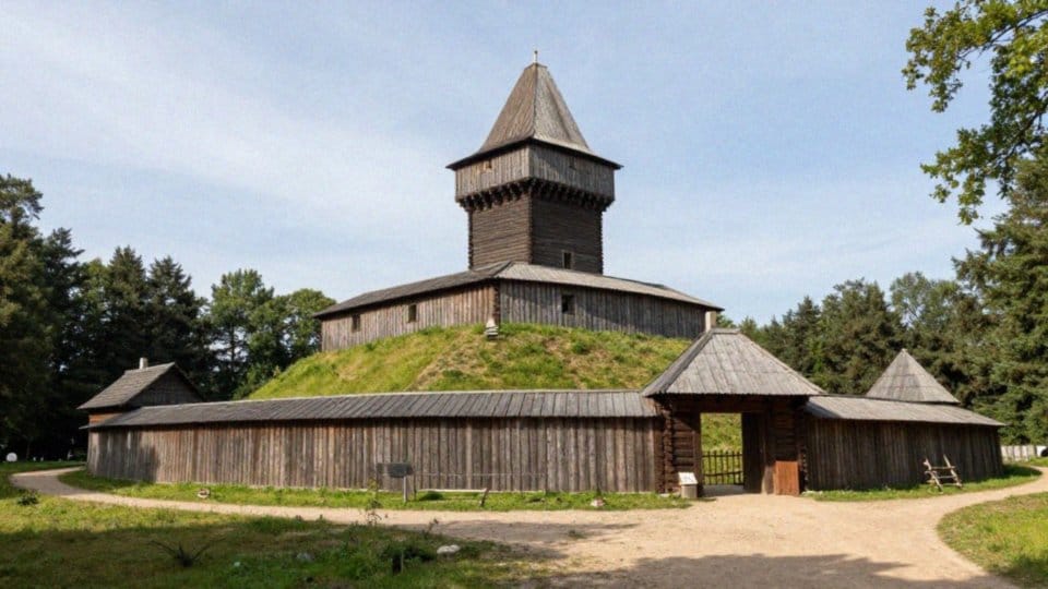 Kiedy rozpowszechniły się drewniane zamki w Polsce?
