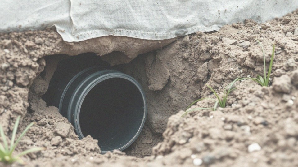 Jakie są korzyści z zastosowania rury drenarskiej w otulinie?