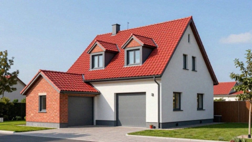 Jak zaplanować poddasze i garaż przy ceglastym dachu?