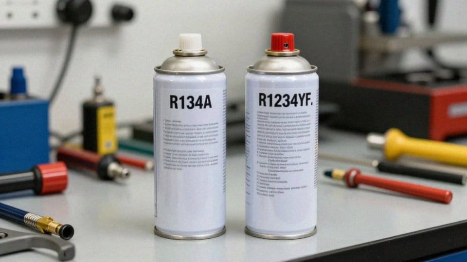 Czy R134A i R1234YF są kompatybilne?