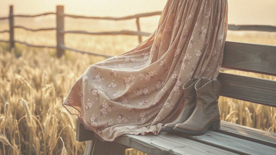 Jakie sukienki boho idealnie komponują się z kowbojkami?