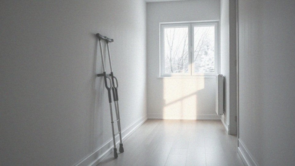 5. Jak wygląda technika chodzenia z odciążeniem nogi?