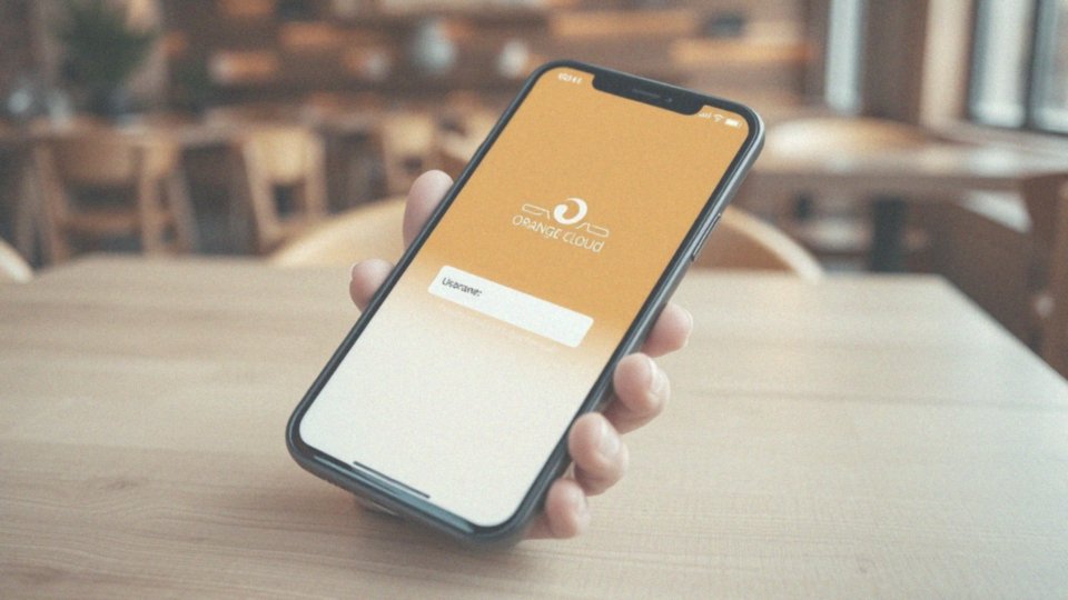 Jak zalogować się do chmury Orange na urządzeniu mobilnym?