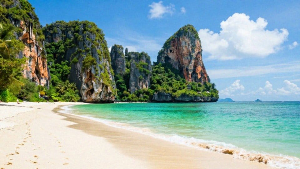 Jakie są średnie temperatury i opady w Krabi?