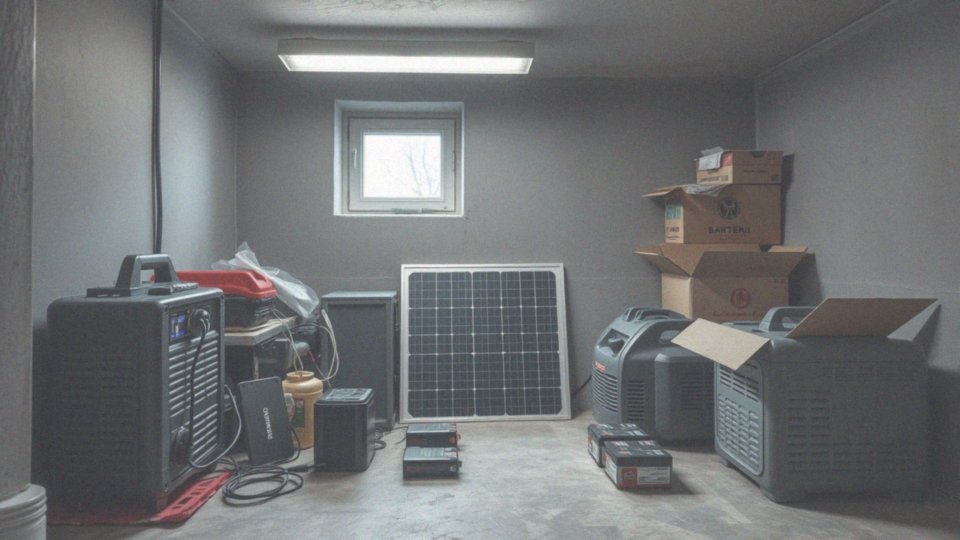 Jakie źródła energii powinny być dostępne w przypadku przerwy w zasilaniu?