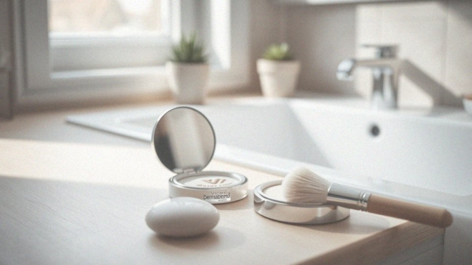 Jak puder Vichy Dermablend wpływa na widoczność niedoskonałości skóry?