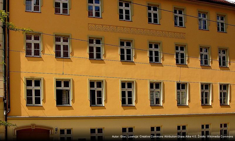 Dom z reliktami kościoła cmentarnego pw. św. Agnieszki we Wrocławiu