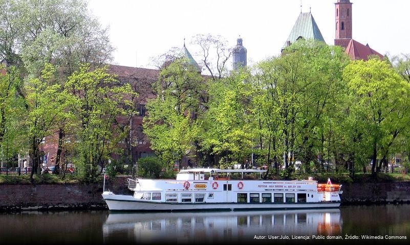 Przystań przy Hali Targowej we Wrocławiu