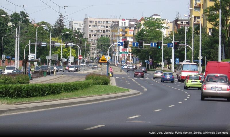 Ulica Kardynała Stefana Wyszyńskiego we Wrocławiu